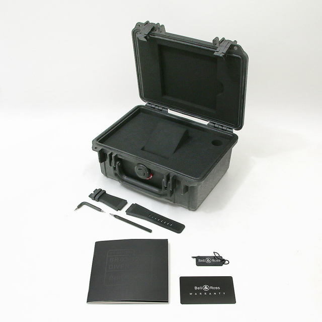 ベル&ロス BR 03-92 ダイバー バーガンディ BR0392-D-RD-BR/SCA 中古 メンズ 商品画像 8