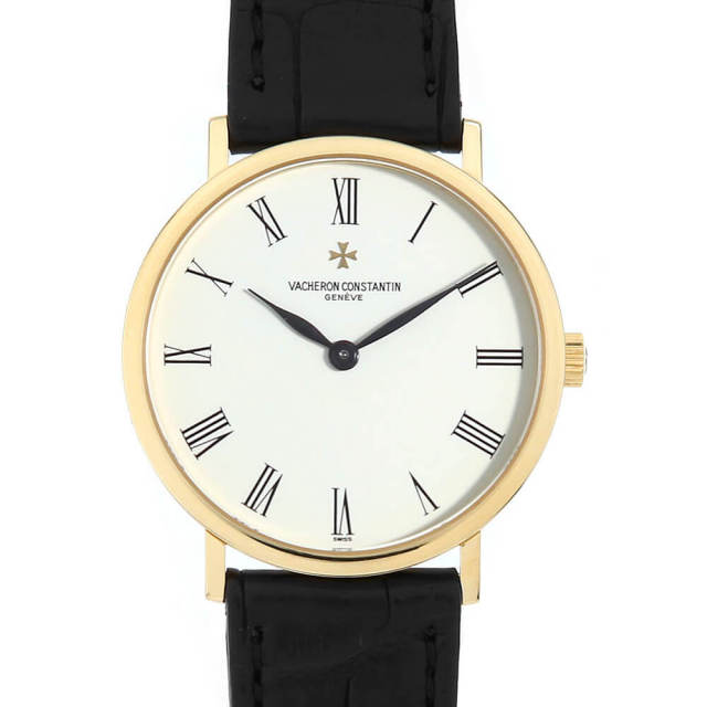 ヴァシュロンコンスタンタン エクストラ フラット 31039/000J-3 中古 メンズ