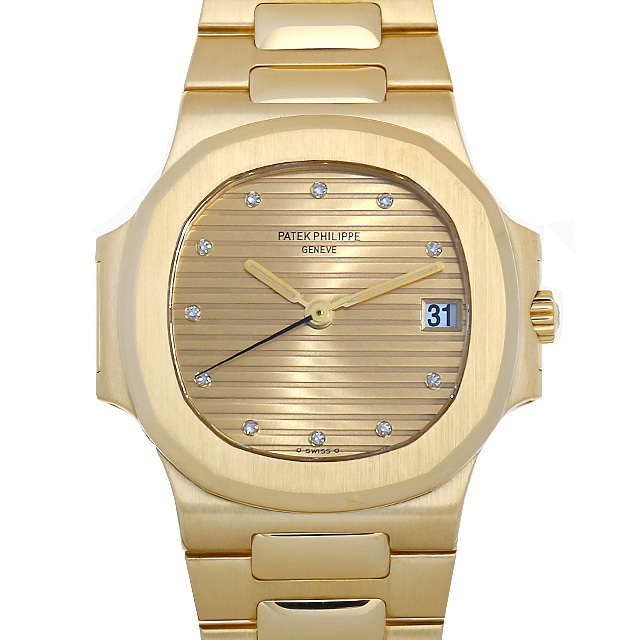 パテックフィリップ ノーチラス 11Pダイヤ 3800/1J 中古 メンズ