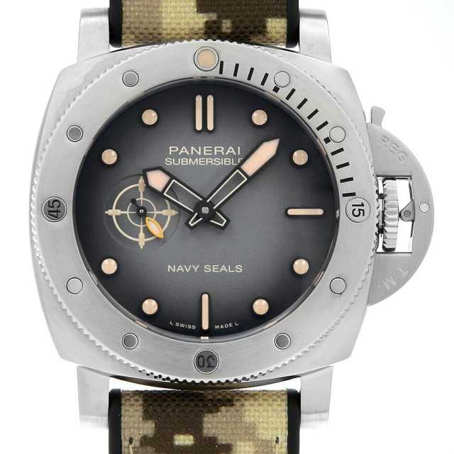 パネライ サブマーシブル クアランタクアトロ Navy SEALs PAM01518 AA番 中古 メンズ