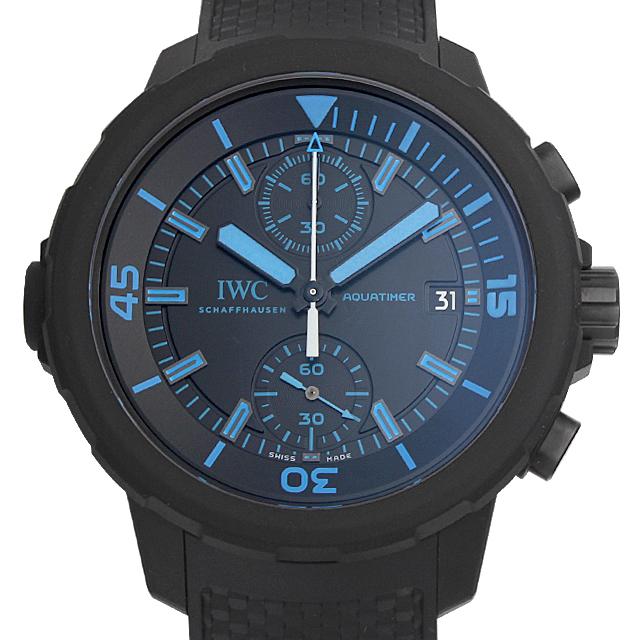 IWC アクアタイマー クロノグラフ 50イヤーズ サイエンス フォー ガラパゴス 限定500本 IW379504 中古 メンズ