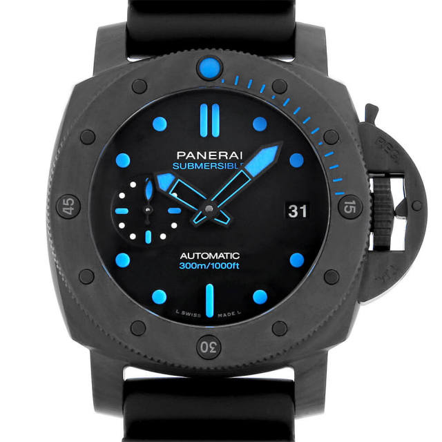 パネライ サブマーシブル カーボテック PAM00960 V番 中古 メンズ