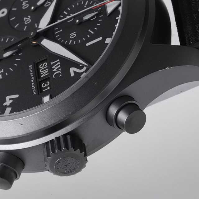 IWC パイロットウォッチ ダブルクロノグラフ トップガン セラタニウム IW371815 中古 メンズ 商品画像 11