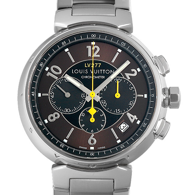 ルイヴィトン タンブールクロノ エルプリメロ Q1141 中古 メンズ