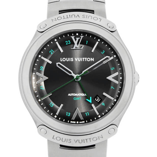ルイヴィトン フィフティーファイブ GMT アントラシット Q6D300 中古 メンズ