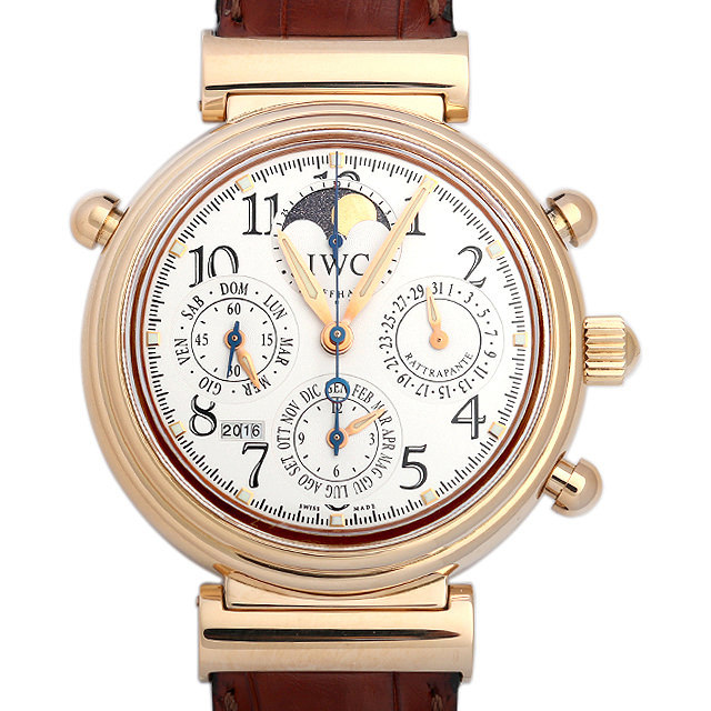 IWC ダヴィンチ パーペチュアルカレンダー ラトラパンテ IW375402 中古 メンズ