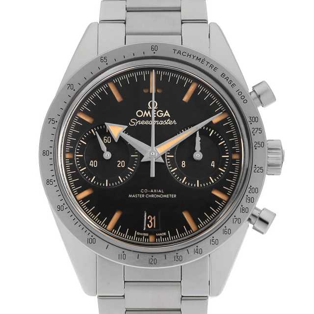 オメガ スピードマスター57 コーアクシャル マスタークロノメーター クロノグラフ 332.10.41.51.01.001 中古 メンズ