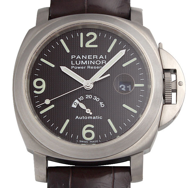 パネライ ルミノール パワーリザーブ C番 PAM00057 中古 メンズ