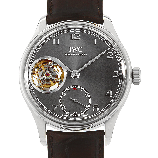 IWC ポルトギーゼ トゥールビヨン ハンドワインド IW546301 中古 メンズ