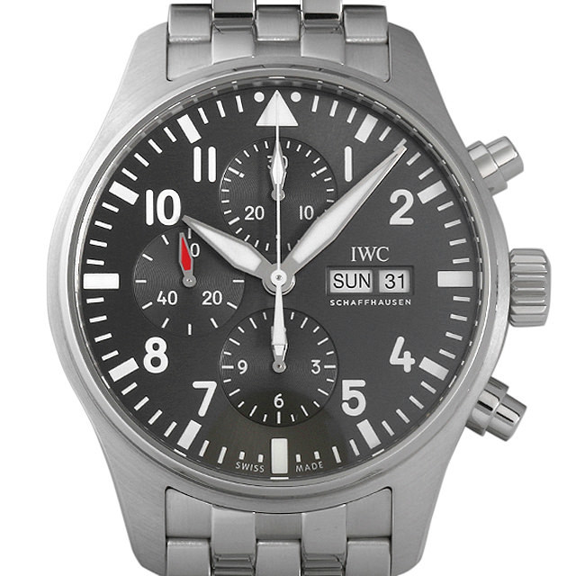 IWC パイロットウォッチ クロノグラフ スピットファイア IW377719 中古 メンズ