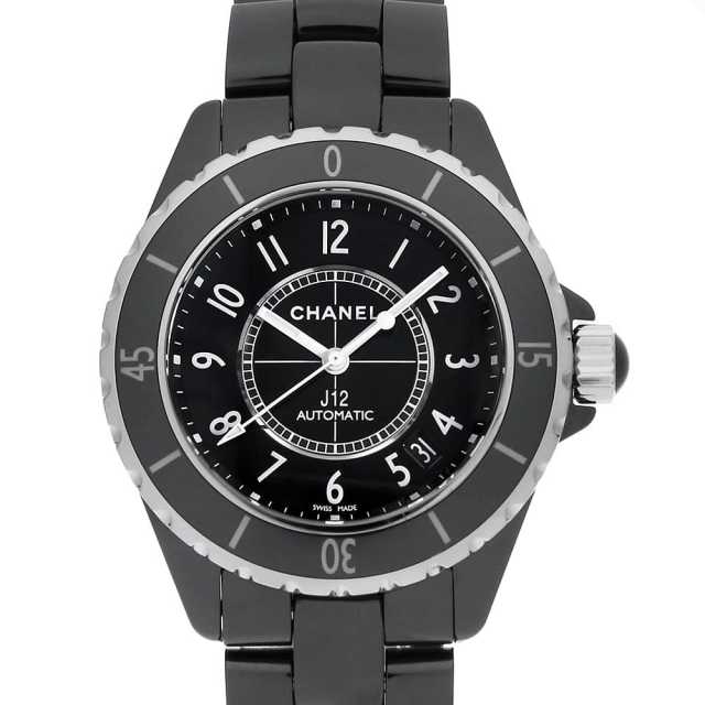 シャネル J12 黒セラミック H0685 中古 メンズ