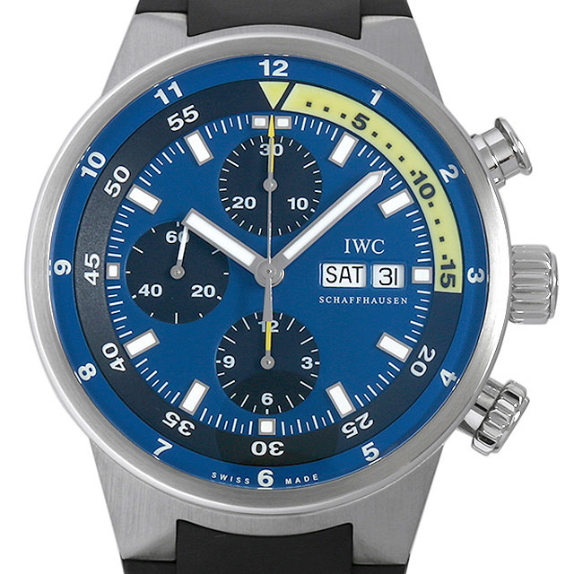 IWC アクアタイマー クロノ クストーダイバー IW378203 中古 メンズ