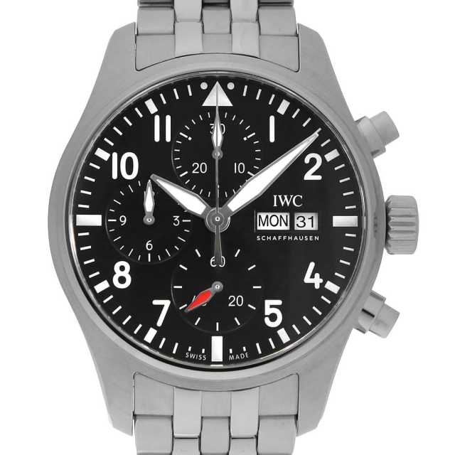 IWC パイロットウォッチ クロノグラフ IW388113 中古 メンズ