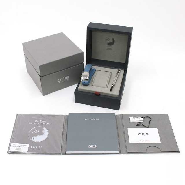 オリス アクイス ダットワット リミテッドエディションII 世界限定2009本 01 743 7734 4197-Set WEB限定品 メンズ 商品画像 7