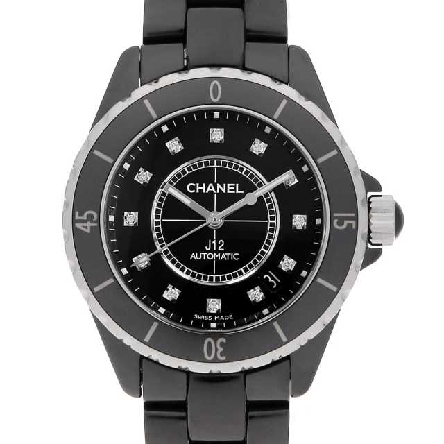 シャネル J12 12Pダイヤ H1626 中古 メンズ