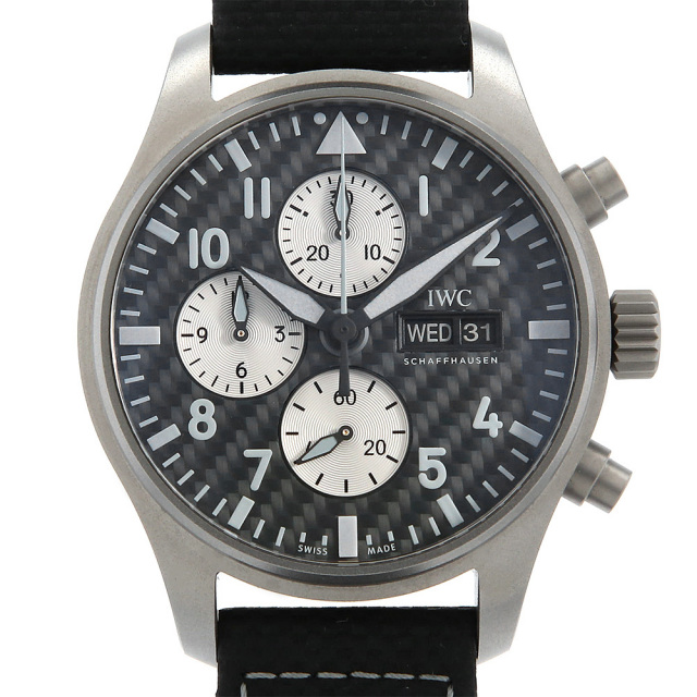 IWC パイロットウォッチ クロノグラフ AMG IW377903 中古 メンズ