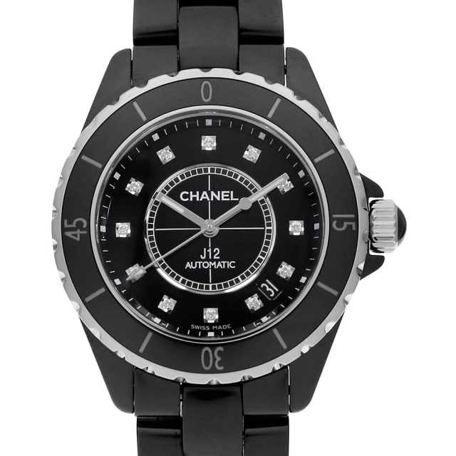 シャネル J12 12Pダイヤ H1626 中古 メンズ
