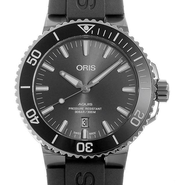 オリス アクイス デイト 733 7730 7153R 新品 メンズ WEB限定品