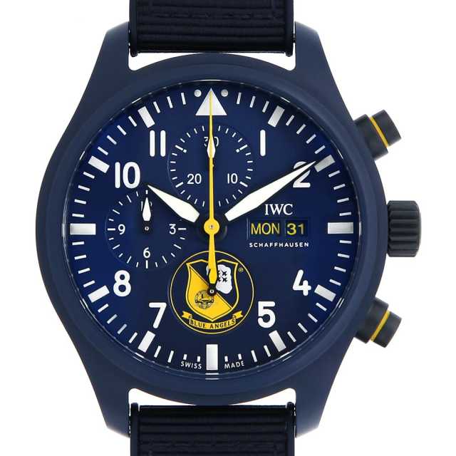 IWC パイロットウォッチ クロノグラフ ブルーエンジェルス IW389109 中古 メンズ