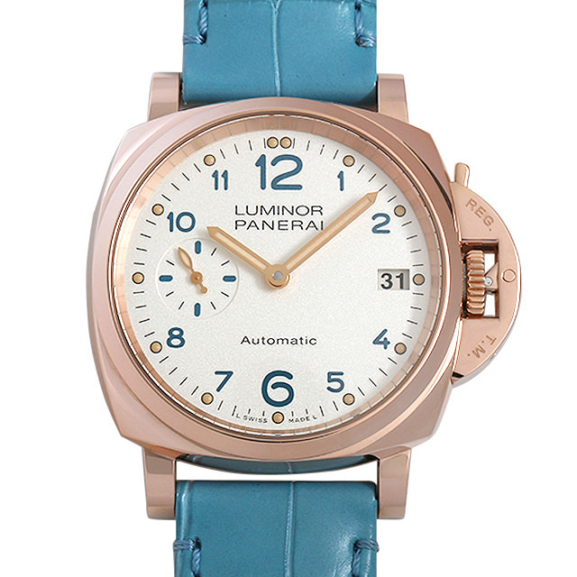 パネライ ルミノール ドゥエ 3DAYS オートマティック オロロッソ U番 PAM00756 中古 メンズ