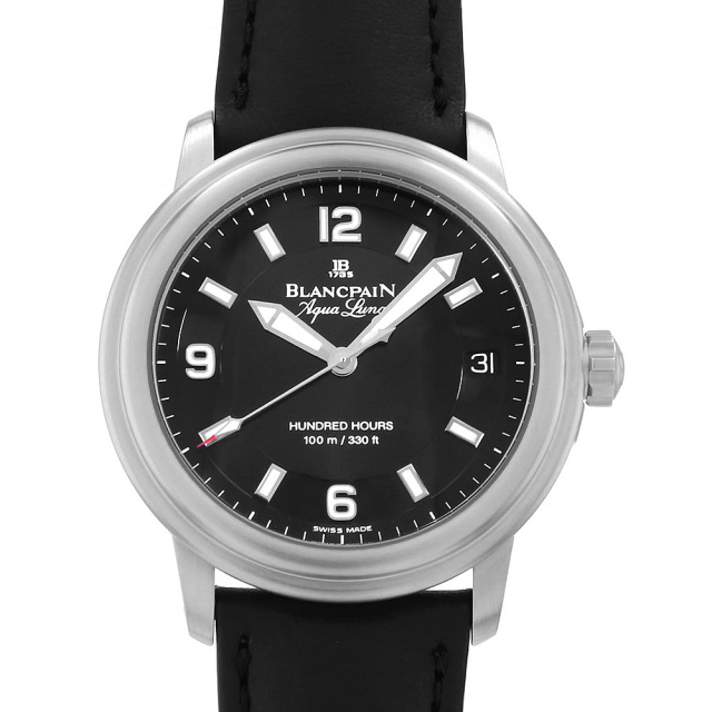 ブランパン レマンウルトラスリム アクアラング 2100-1130A-64B 中古 メンズ