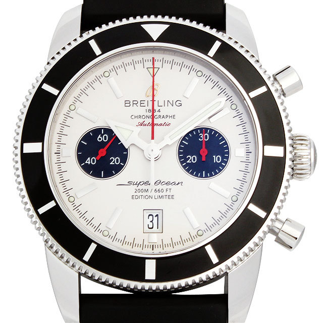ブライトリング スーパーオーシャン ヘリテイジ クロノグラフA272G93ORC 中古 メンズ