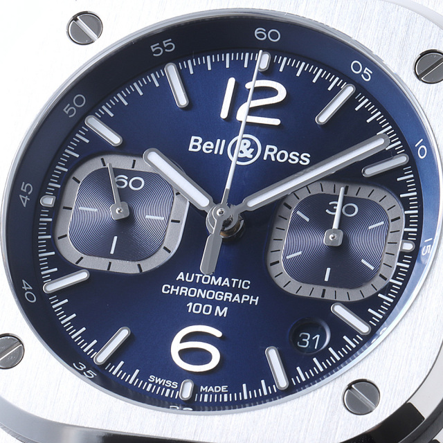 ベル&ロス BR05 クロノ ブルー スティール BR05C-BLU-ST/SST 中古 メンズ 商品画像 6