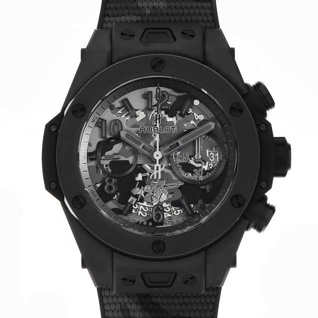 ウブロ ビッグバン オールブラック カモ ヨウジヤマモト 日本限定100本 411.CI.0110.RX.YOY20 中古 メンズ