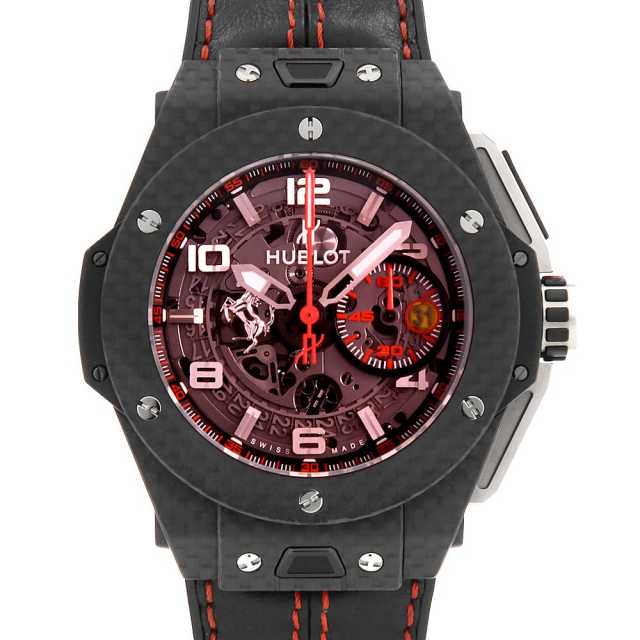 ウブロ ビッグバン フェラーリ カーボン レッドマジック 世界限定1000本 401.QX.0123.VR 中古 メンズ