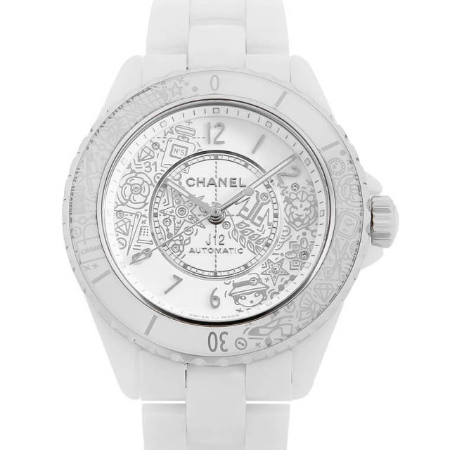 シャネル J12 20 世界限定2020本 H6476 中古 メンズ