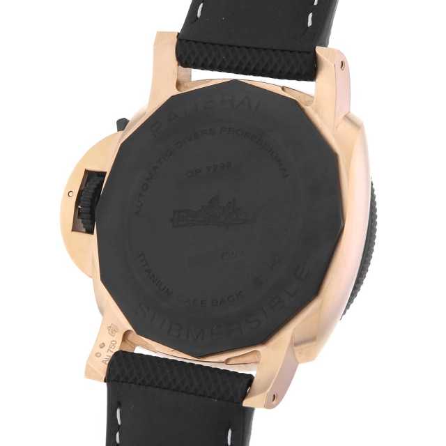 パネライ サブマーシブ ゴールドテック オロカーボ PAM01070 W番 中古 メンズ 商品画像 4