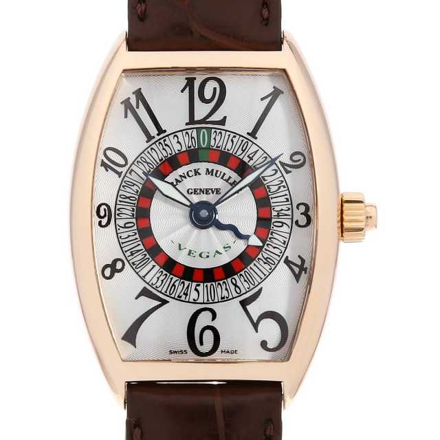 フランクミュラー トノーカーベックス ヴェガス 5850VEGAS PG 中古 メンズ