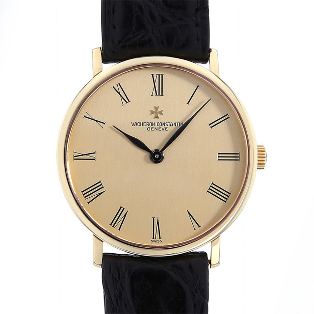 ヴァシュロンコンスタンタン エクストラ フラット 31039/000J-3 中古 メンズ