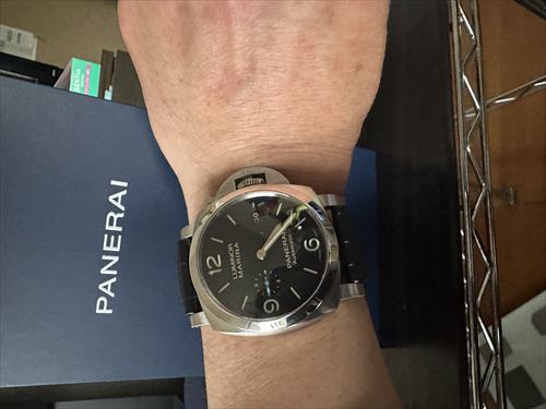 パネライ ルミノール マリーナ 1950 3デイズ オートマティック アッチャイオ PAM01312の購入レビュー（評価・評判・口コミ）【うえちゃん様】