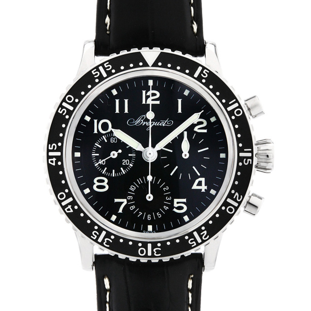 ブレゲ アエロナバル タイプXX フランス海軍航空部隊100周年記念 3803ST/92/3W6 中古 メンズ