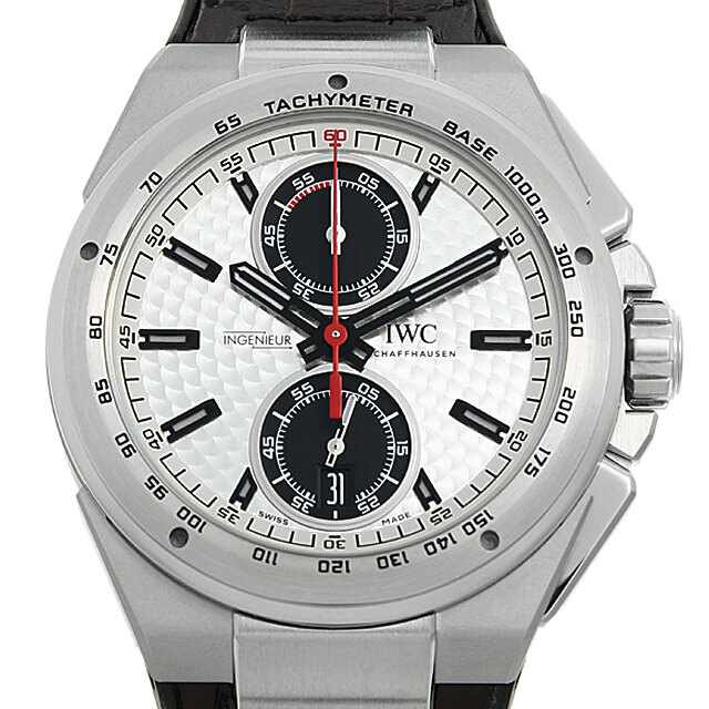 IWC インヂュニア クロノグラフ ジルバープファイル IW378505 インジュニア 中古 メンズ