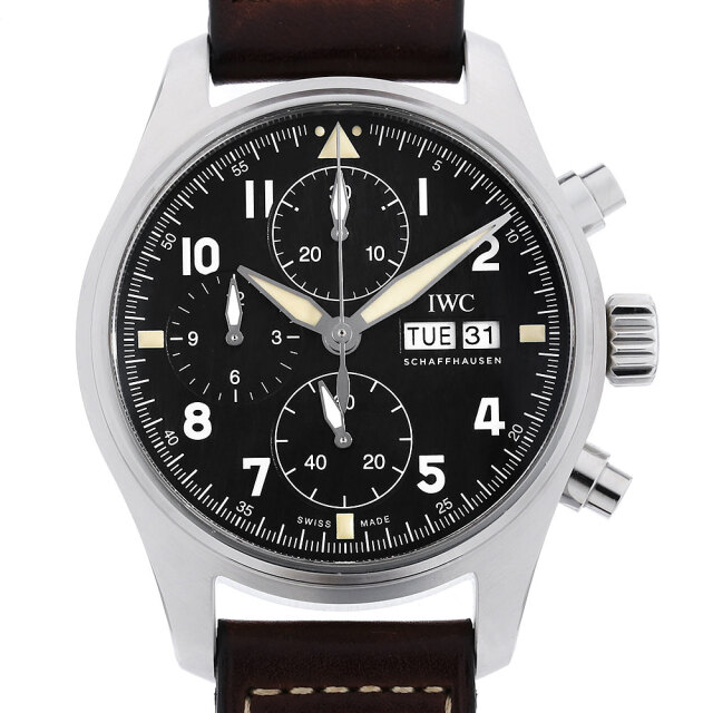 IWC パイロットウォッチ クロノグラフ スピットファイア IW387903 中古 メンズ