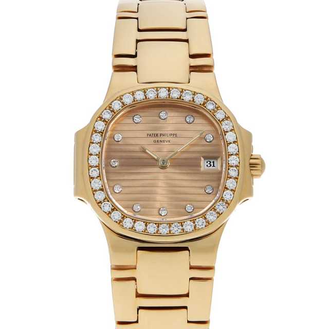 パテックフィリップ ノーチラス ベゼルダイヤ 4700/53J-052 中古 レディース 商品画像 1