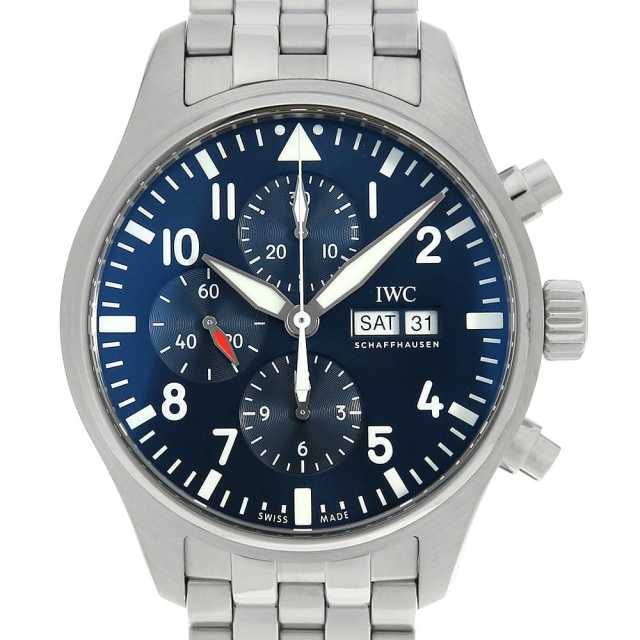 IWC パイロット ウォッチ クロノグラフ プティ プランス IW377717 中古 メンズ