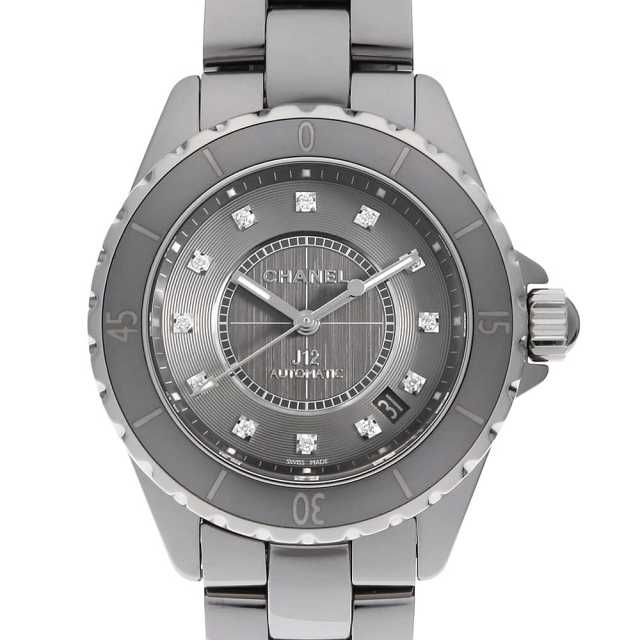 シャネル J12 クロマティック 12Pダイヤ H3242 中古 メンズ