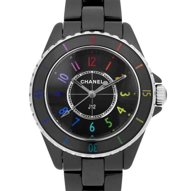 シャネル J12 エレクトロ 33mm 世界限定1225本 H7121 中古 レディース