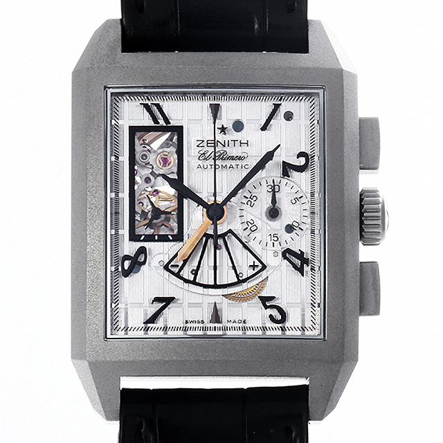 ゼニス ポートロワイヤル オープン コンセプト クロノグラフ 95.0540.4021/77.C550 中古 メンズ