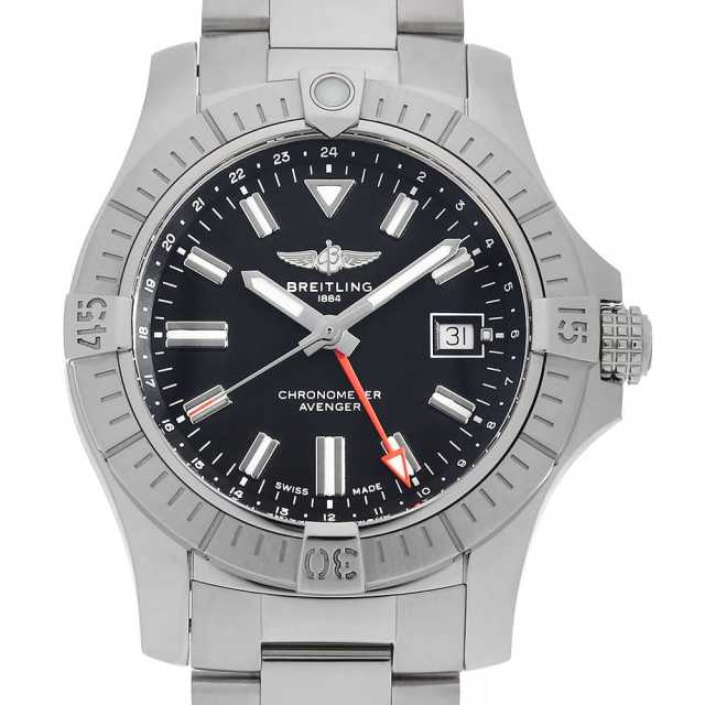 ブライトリング アベンジャー オートマチック GMT 43 A32397101B1A1(A32397) 中古 メンズ