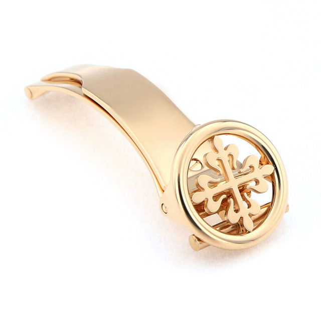 パテックフィリップ 純正Dバックル YG 14mm 中古