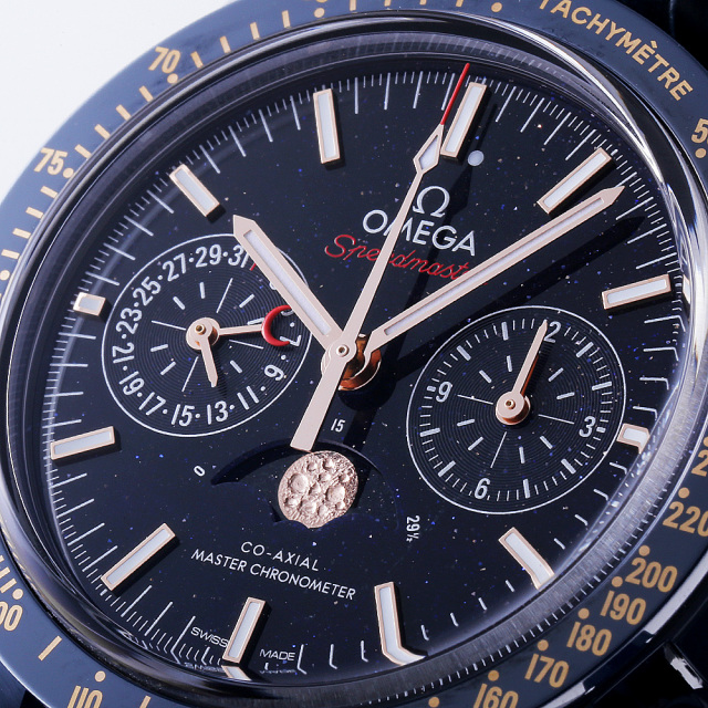 オメガ スピードマスター ムーンフェイズ ブルーサイド・オブ・ザ・ムーン 304.93.44.52.03.002 中古 メンズ 商品画像 6