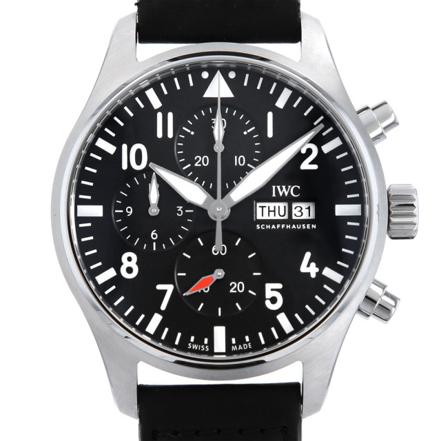IWC パイロットウォッチ クロノグラフ IW378001 中古 メンズ