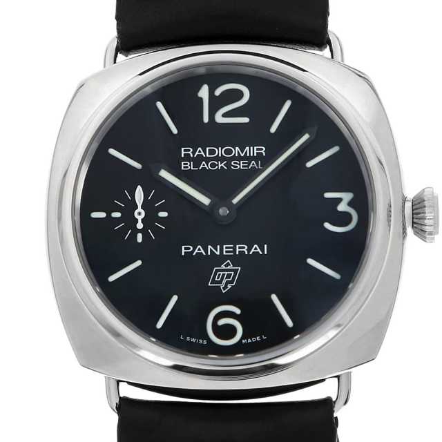 パネライ ラジオミール ブラックシール ロゴ PAM00380 O番 中古 メンズ