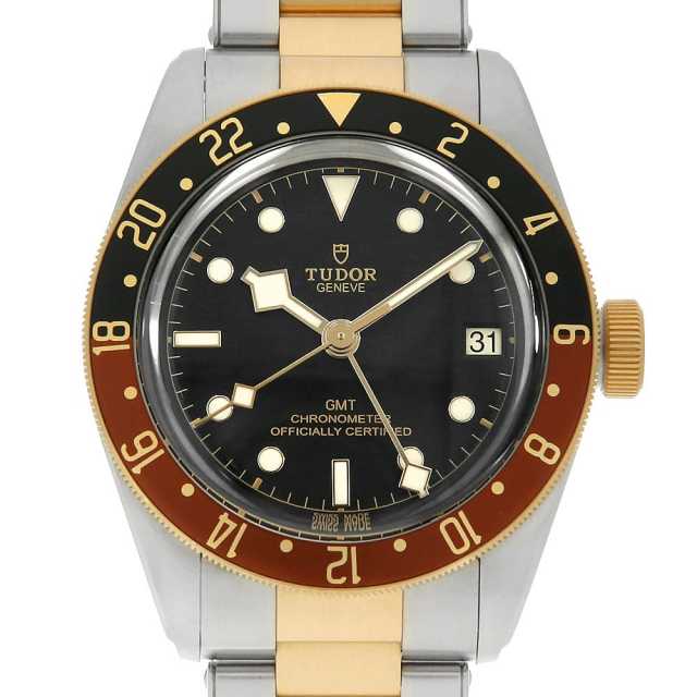 チューダー ヘリテージ ブラックベイ GMT 79833MN 中古 メンズ
