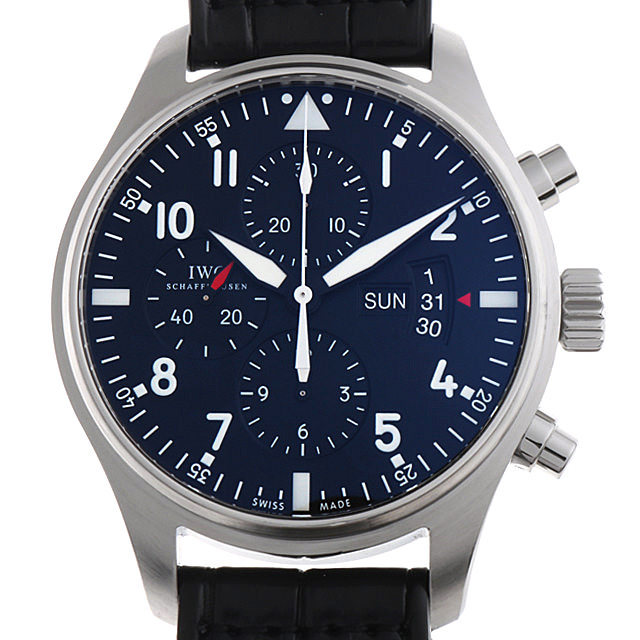IWC パイロットウォッチ クロノグラフ IW377701 中古 メンズ