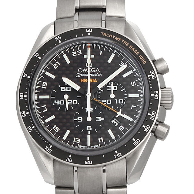 オメガ スピードマスター HB-SIA GMT コーアクシャル 321.90.44.52.01.001 中古 メンズ